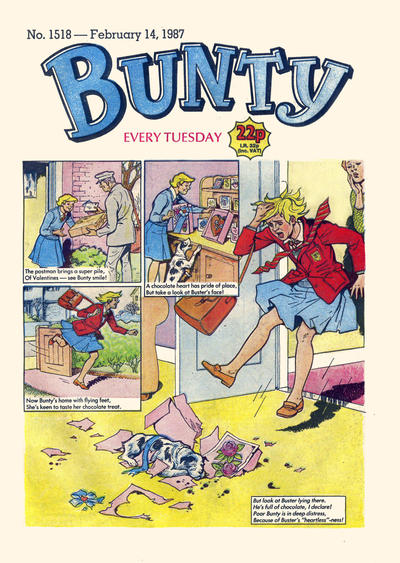 Cover for Bunty (D.C. Thomson, 1958 series) #1518