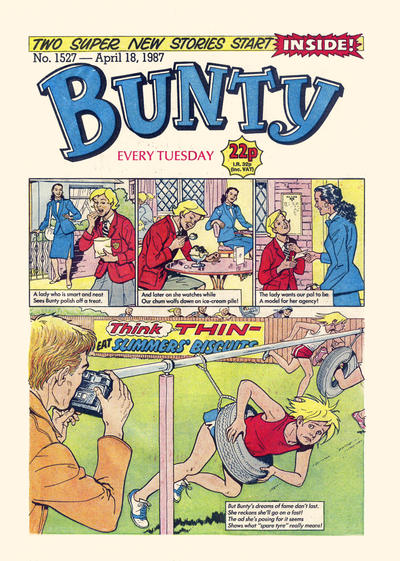 Cover for Bunty (D.C. Thomson, 1958 series) #1527