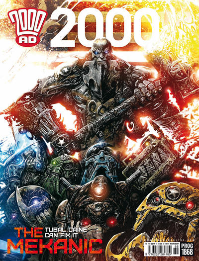 Cover for 2000 AD (Rebellion, 2001 series) #1868
