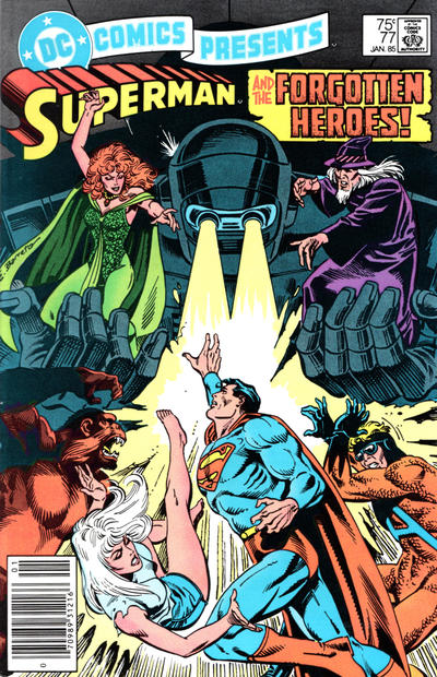Cover for DC Comics Presents (DC, 1978 series) #77 [Newsstand]