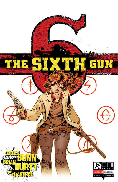 Cover for The Sixth Gun (Oni Press, 2010 series) #50