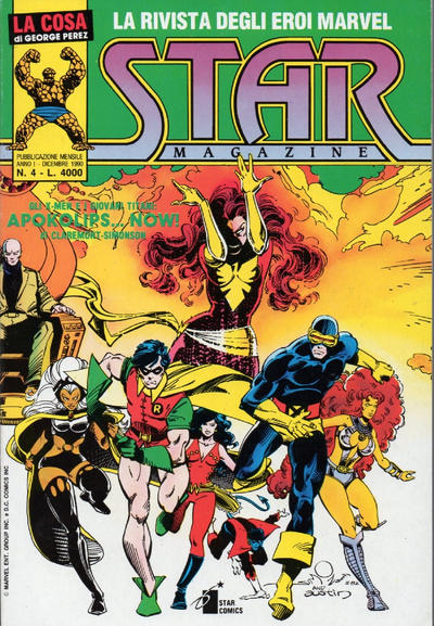 Cover for Star Magazine (Edizioni Star Comics, 1990 series) #4