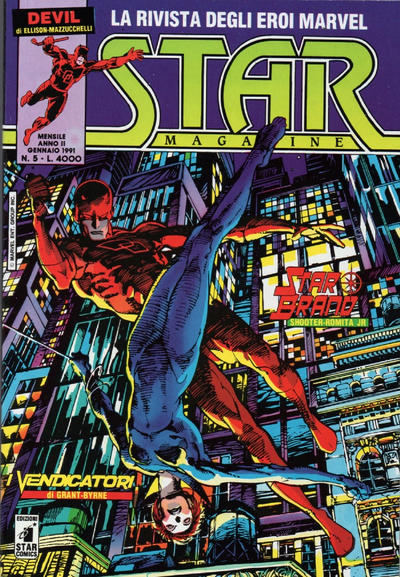 Cover for Star Magazine (Edizioni Star Comics, 1990 series) #5
