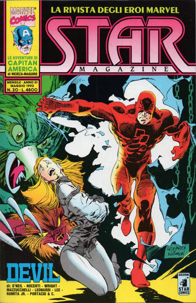 Cover for Star Magazine (Edizioni Star Comics, 1990 series) #20