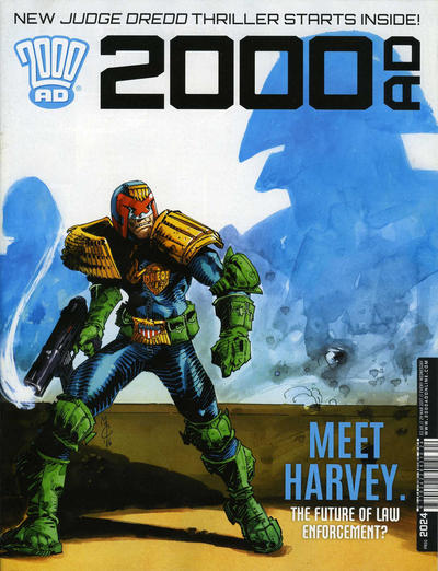 Cover for 2000 AD (Rebellion, 2001 series) #2024
