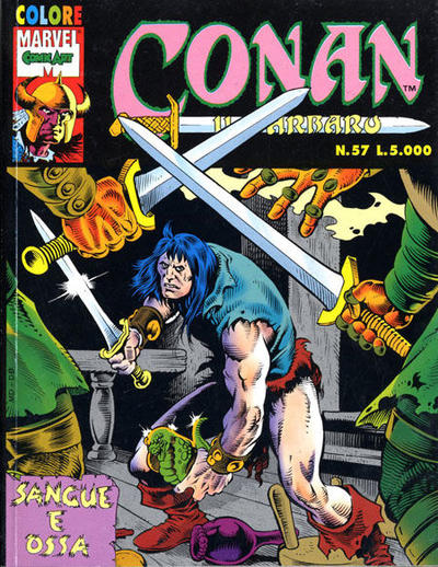 Cover for Conan il barbaro (Comic Art, 1989 series) #57