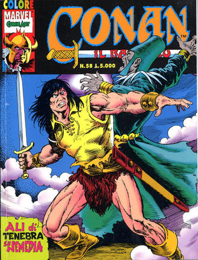 Cover for Conan il barbaro (Comic Art, 1989 series) #58