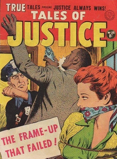 Cover for Tales of Justice (Horwitz, 1950 ? series) #25