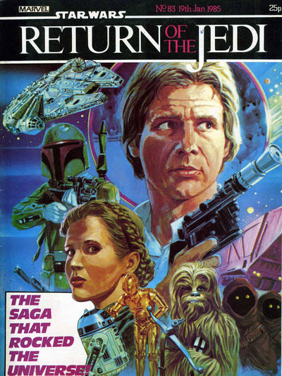 Cover for Return of the Jedi Weekly (Marvel UK, 1983 series) #83