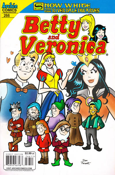 Cover for Betty and Veronica (Archie, 1987 series) #266 [Direct Edition]