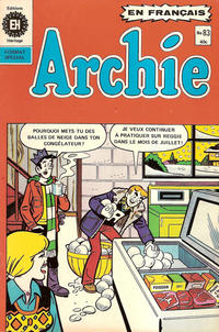 Cover Thumbnail for Archie (Editions Héritage, 1971 series) #83