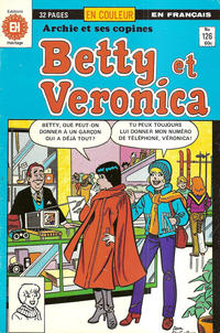 Cover Thumbnail for Betty et Véronica (Editions Héritage, 1971 series) #126