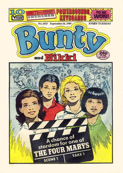 Cover for Bunty (D.C. Thomson, 1958 series) #1653