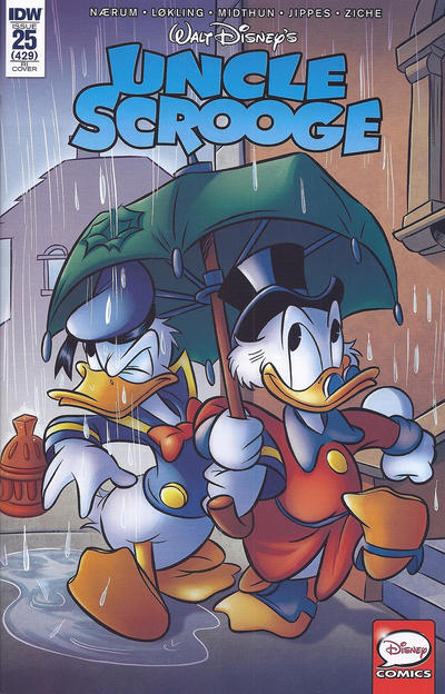 Cover for Uncle Scrooge (IDW, 2015 series) #25 / 429 [10 Copy Retailer Incentive Cover]