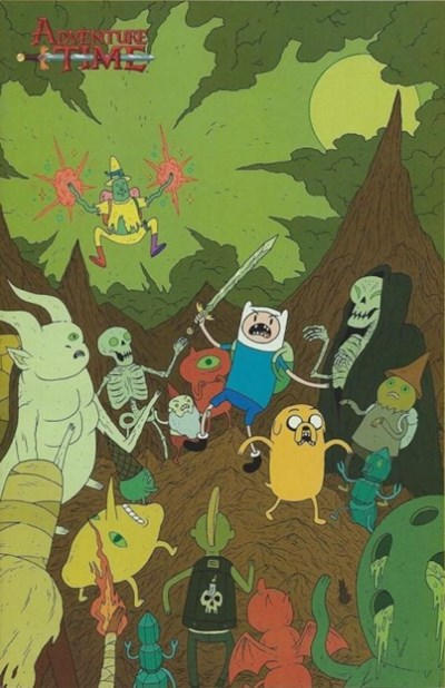 Cover for Adventure Time (Boom! Studios, 2012 series) #38 [Zé Burnay Variant]