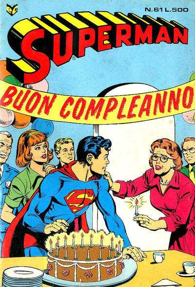 Cover for Superman (Editrice Cenisio, 1976 series) #61
