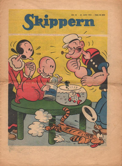Cover for Skippern (Allers Forlag, 1947 series) #13/1951