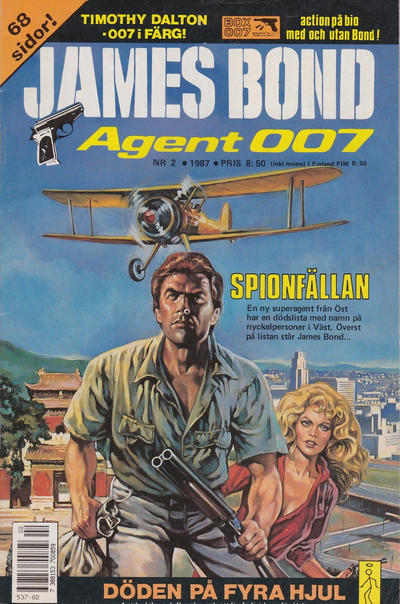 Cover for James Bond (Semic, 1965 series) #2/1987