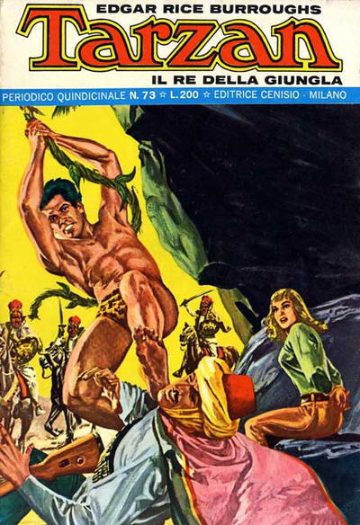 Cover for Tarzan (Editrice Cenisio, 1968 series) #73
