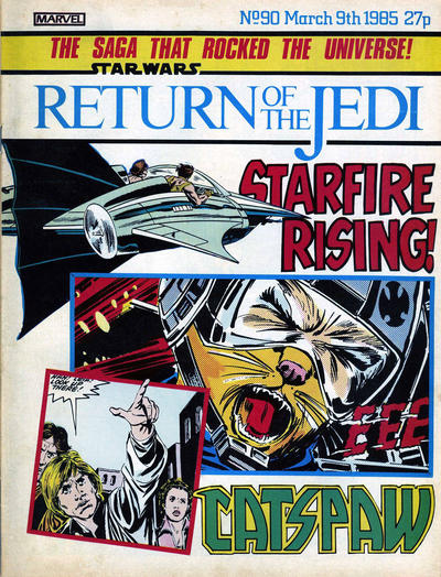 Cover for Return of the Jedi Weekly (Marvel UK, 1983 series) #90