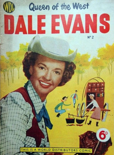 Cover for Dale Evans Queen of the West (World Distributors, 1955 series) #2