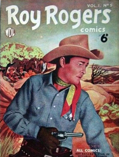 Cover for Roy Rogers Comics (World Distributors, 1951 series) #5
