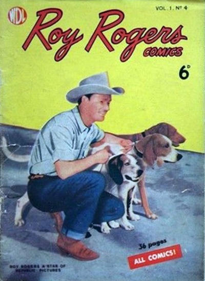 Cover for Roy Rogers Comics (World Distributors, 1951 series) #4