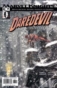 Cover Thumbnail for Daredevil (Marvel, 1998 series) #38 (418) [Direct Edition]