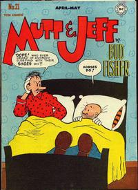 Cover Thumbnail for Mutt & Jeff (DC, 1939 series) #21