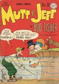 Cover Thumbnail for Mutt & Jeff (DC, 1939 series) #29