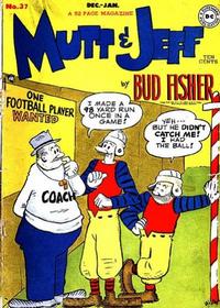 Cover Thumbnail for Mutt & Jeff (DC, 1939 series) #37