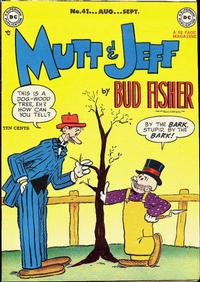 Cover Thumbnail for Mutt & Jeff (DC, 1939 series) #41