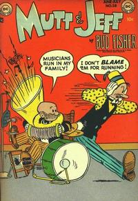 Cover Thumbnail for Mutt & Jeff (DC, 1939 series) #58