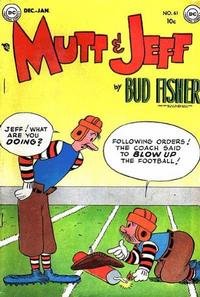 Cover Thumbnail for Mutt & Jeff (DC, 1939 series) #61