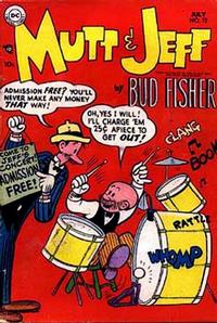 Cover Thumbnail for Mutt & Jeff (DC, 1939 series) #72