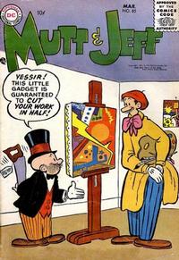 Cover Thumbnail for Mutt & Jeff (DC, 1939 series) #85