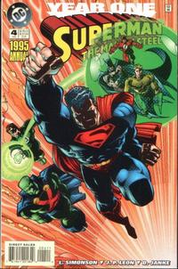 Cover Thumbnail for Superman: The Man of Steel Annual (DC, 1992 series) #4 [Direct Sales]