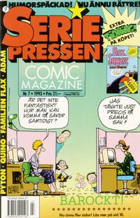 Cover Thumbnail for Seriepressen (Formatic, 1993 series) #7/1993