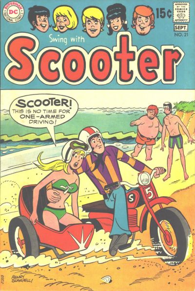 Cover for Swing with Scooter (DC, 1966 series) #21
