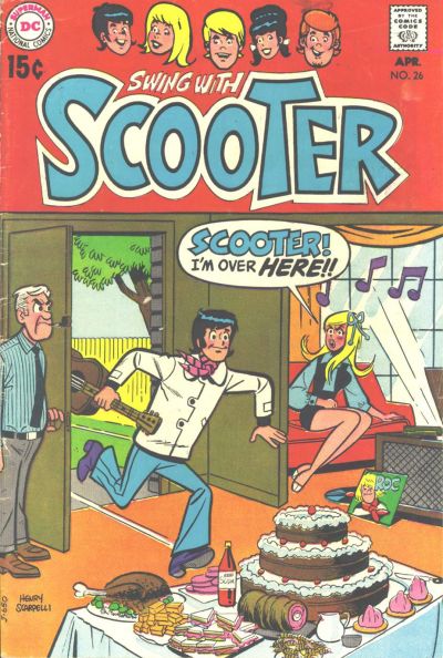 Cover for Swing with Scooter (DC, 1966 series) #26
