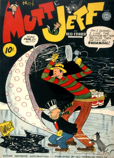 Cover for Mutt & Jeff (DC, 1939 series) #4