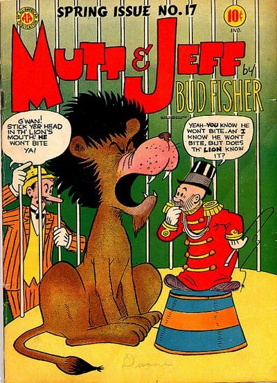 Cover for Mutt & Jeff (DC, 1939 series) #17