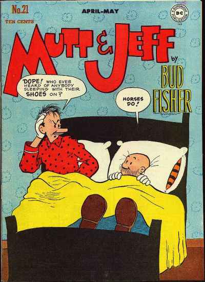 Cover for Mutt & Jeff (DC, 1939 series) #21