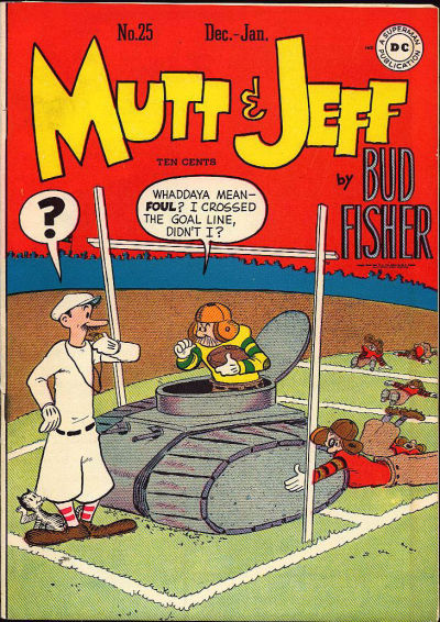 Cover for Mutt & Jeff (DC, 1939 series) #25