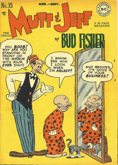 Cover for Mutt & Jeff (DC, 1939 series) #35