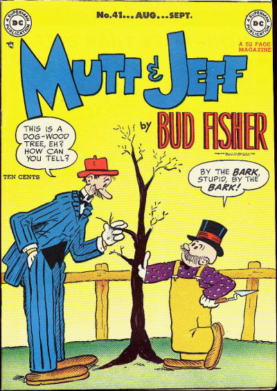 Cover for Mutt & Jeff (DC, 1939 series) #41