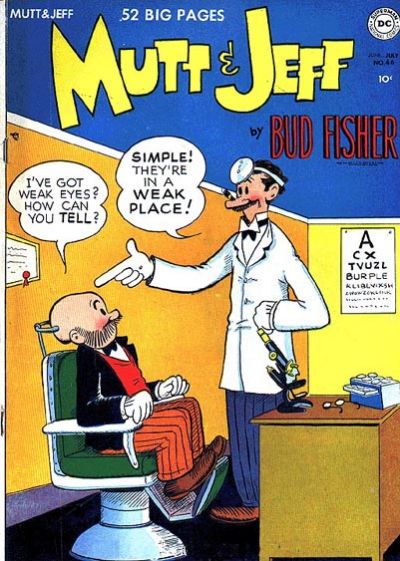 Cover for Mutt & Jeff (DC, 1939 series) #46