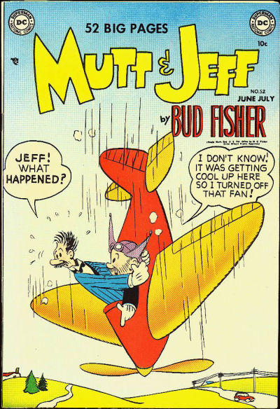 Cover for Mutt & Jeff (DC, 1939 series) #52