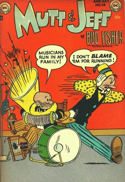 Cover for Mutt & Jeff (DC, 1939 series) #58