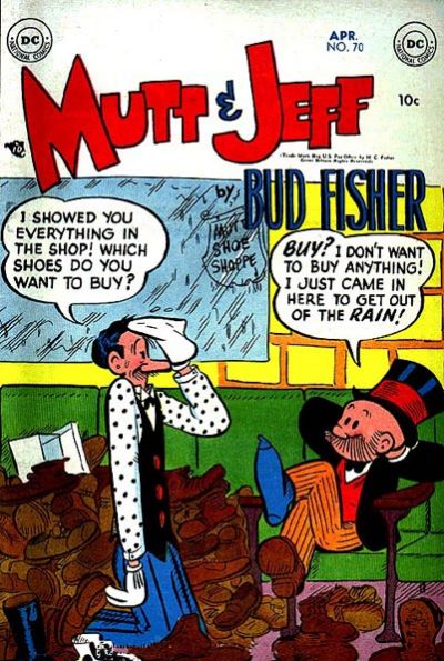 Cover for Mutt & Jeff (DC, 1939 series) #70